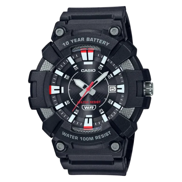 Casio Black Dial Gents Watch - MW-610H-1AVDF