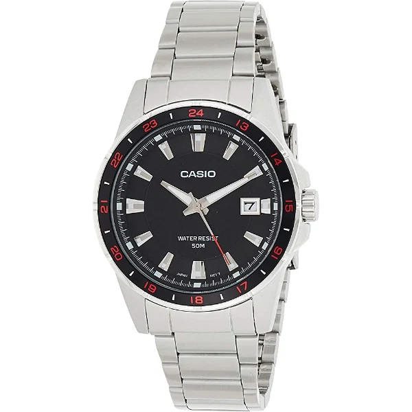 Casio Black Dial Gents Watch - MTP-1290D-1A1VDF