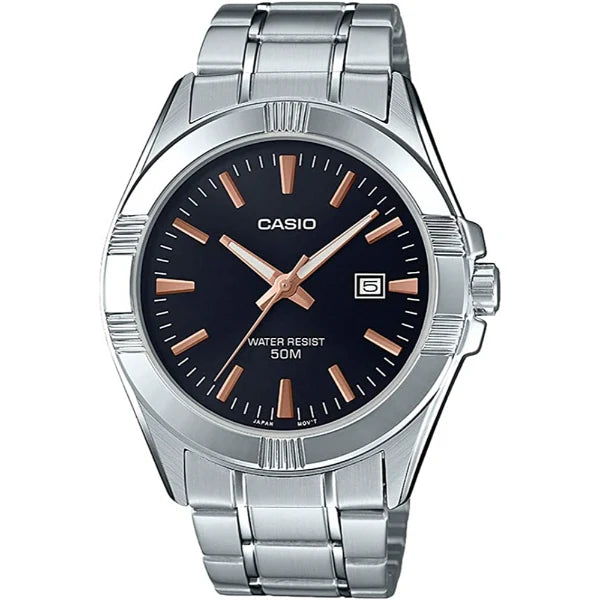 Casio Black Dial Unisex Watch - LTP-1308D-1A2VDF