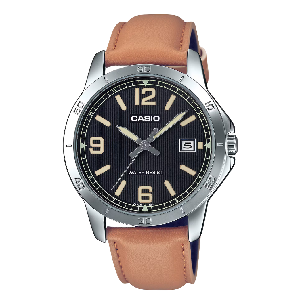 Casio Black Dial Gents Watch - MTP-V004L-1B2UDF