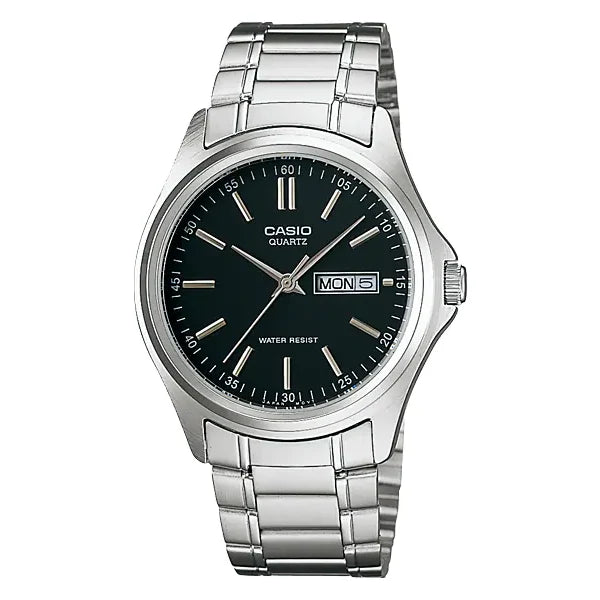 Casio Black Dial Gents Watch - MTP-1239D-1ADF