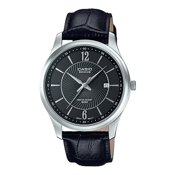 Casio Black Dial Gents Watch - BEM-151L-1AVDF