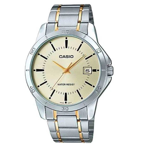 Casio Yellow Dial Ladies Watch - LTP-V004SG-9AUDF
