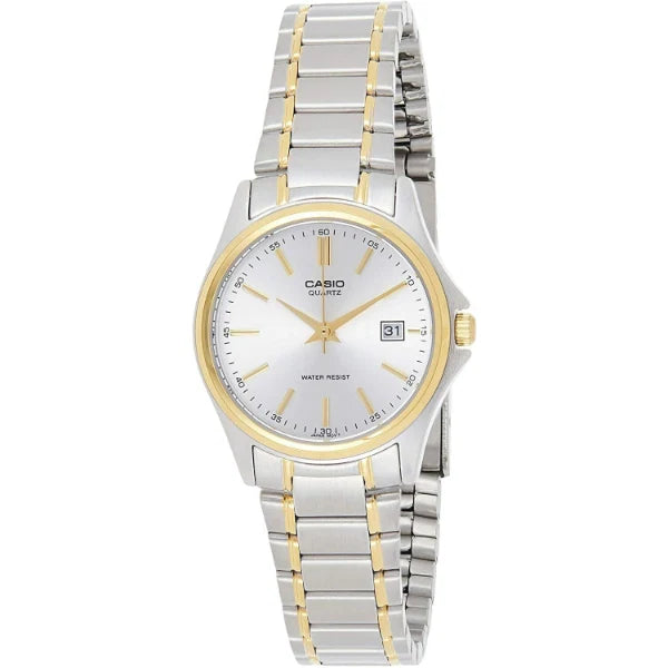 Casio Silver Dial Unisex Watch - LTP-1183G-7ADF
