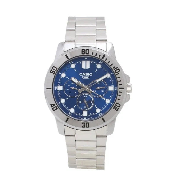 Casio Blue Dial Gents Watch - MTP-VD300D-2EUDF