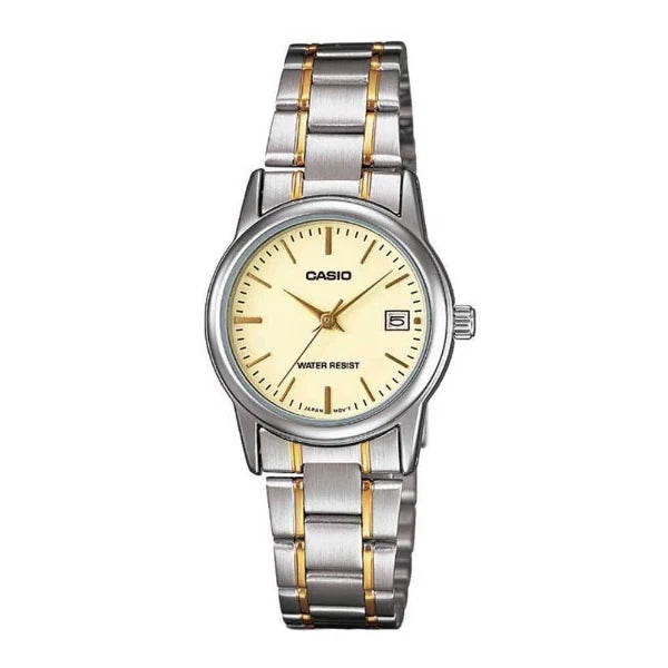 Casio Silver Dial Ladies Watch - LTP-V002SG-9AUDF
