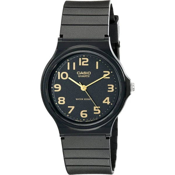 Casio Black Dial Gents Watch - MQ-24-1B2