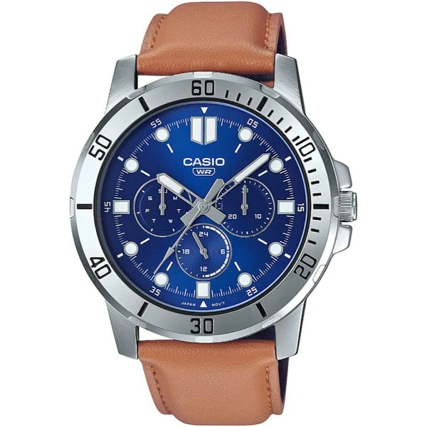 Casio Blue Dial Gents Watch - MTP-VD300L-2EUDF