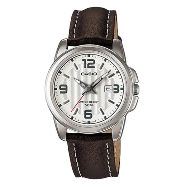 Casio White Dial Ladies Watch - LTP-1314L-7AVDF