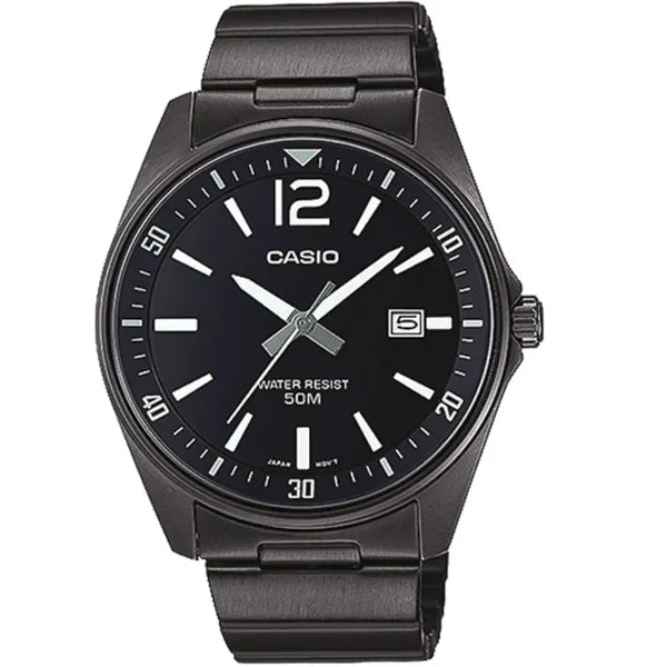 Casio Black Dial Gents Watch - MTP-E170B-1BVDF