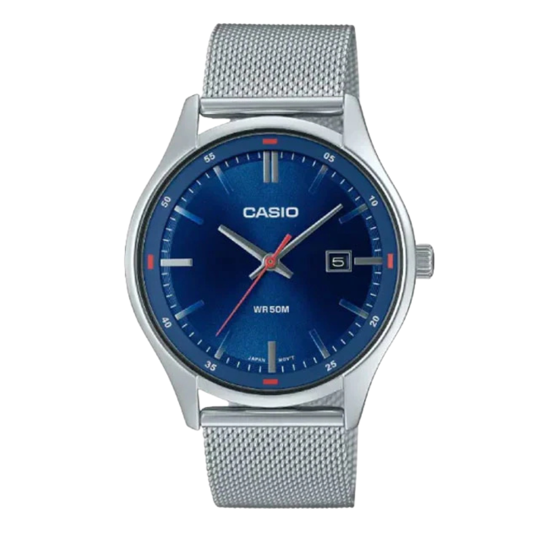 Casio Blue Dial Gents Watch - MTP-E710M-2AVDF