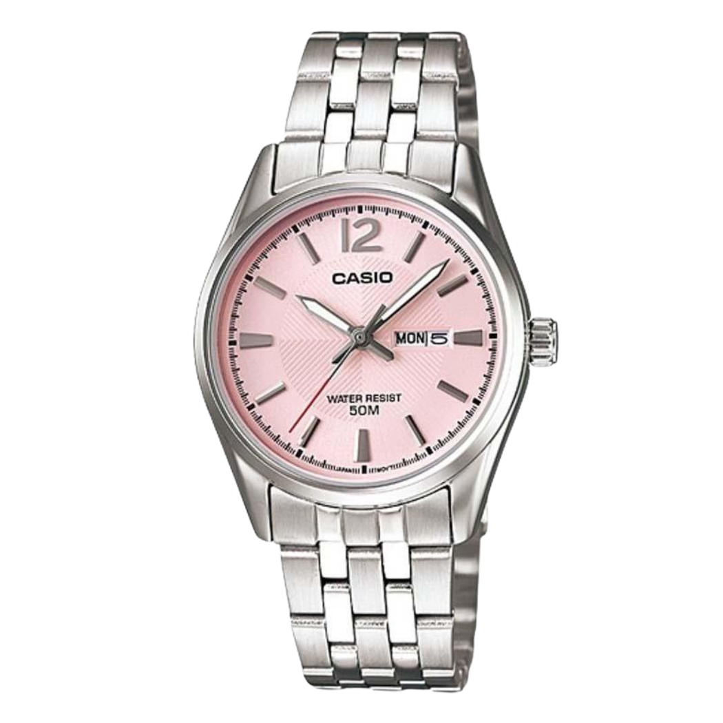 Casio Pink Dial Ladies Watch - LTP-1335D-5AVDF