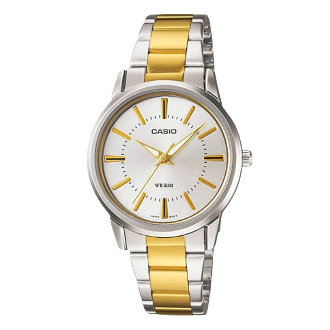 Casio White Dial Gents Watch - MTP-1303SG-7AVDF