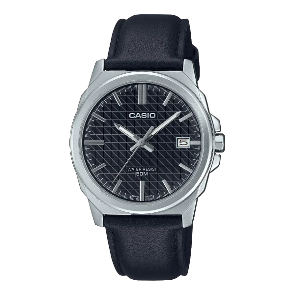 Casio Black Dial Gents Watch - MTP-E720L-1AVDF