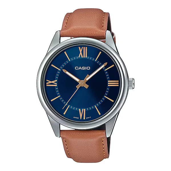 Casio Blue Dial Gents Watch - MTP-V005L-2B5UDF