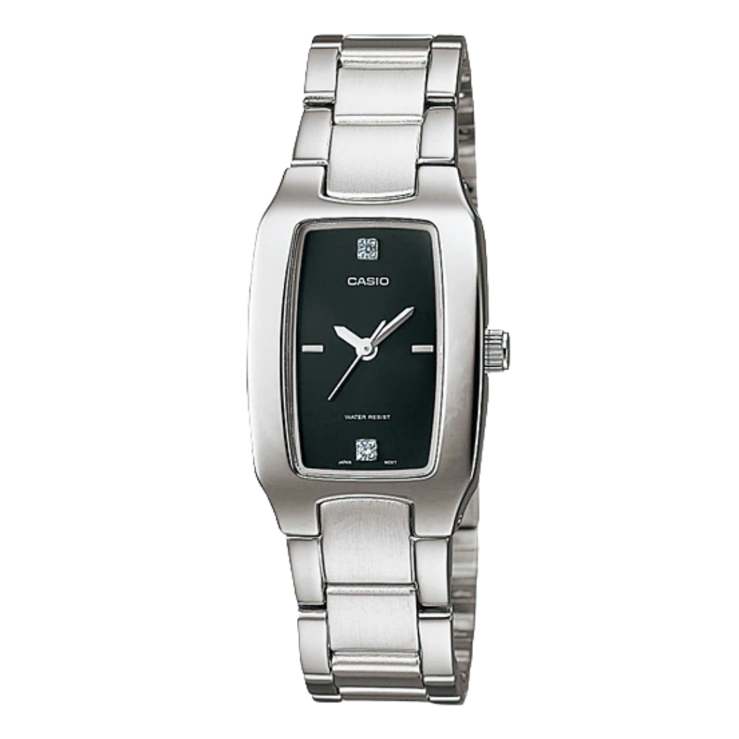 Casio Black Dial Ladies Watch - LTP-1165A-1C2DF