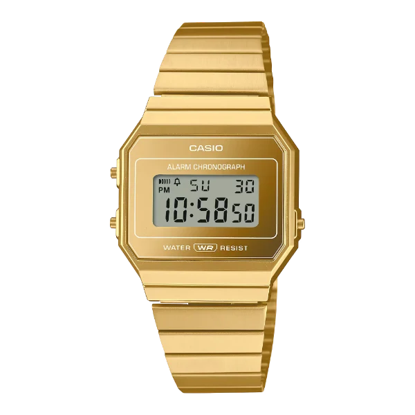 Casio Black Dial Gents Watch - A700-WEVG-9ADF