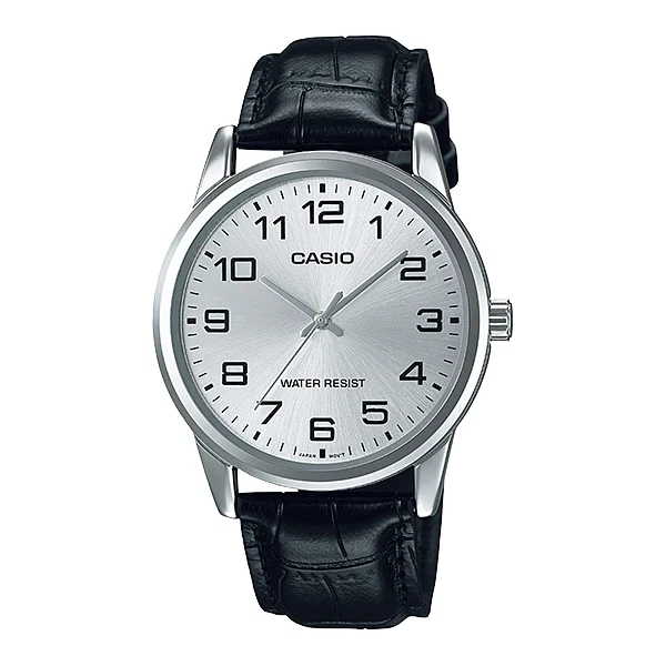 Casio Silver Dial Gents Watch - MTP-V001L-7BUDF