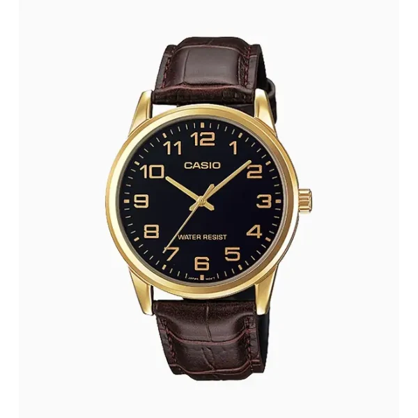 Casio Black Dial Gents Watch - MTP-V001GL-1BUDF