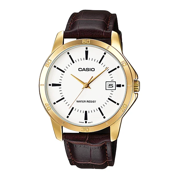 Casio White Dial Gents Watch - MTP-V004GL-7AUDF