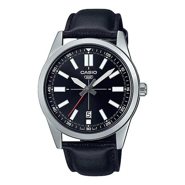 Casio Black Dial Gents Watch - MTP-VD02L-1EUDF