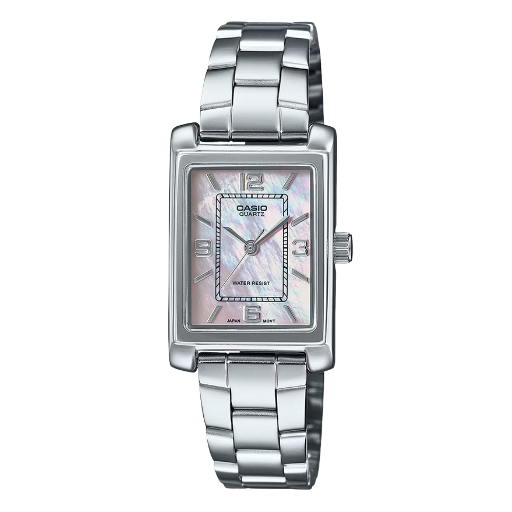 Casio Mother Of Pearl Dial Ladies Watch - LTP-1234DS-4ADF