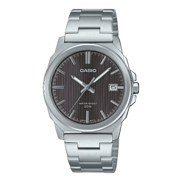 Casio Grey Dial Gents Watch - MTP-E720D-8AVDF