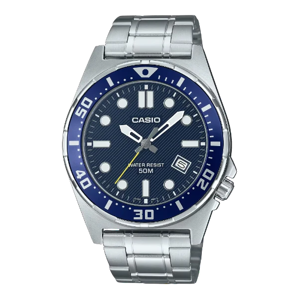 Casio Black Dial Gents Watch - MTD-135D-2AVDF