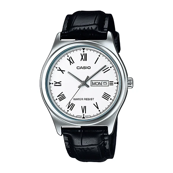 Casio White Dial Gents Watch - MTP-V006L-7BUDF
