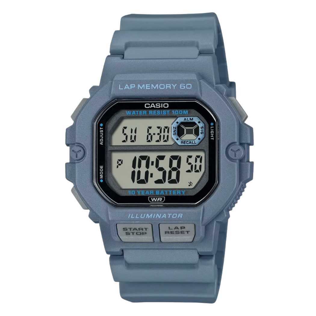 Casio Black Dial Gents Watch - WS‑1400H‑2AVDF