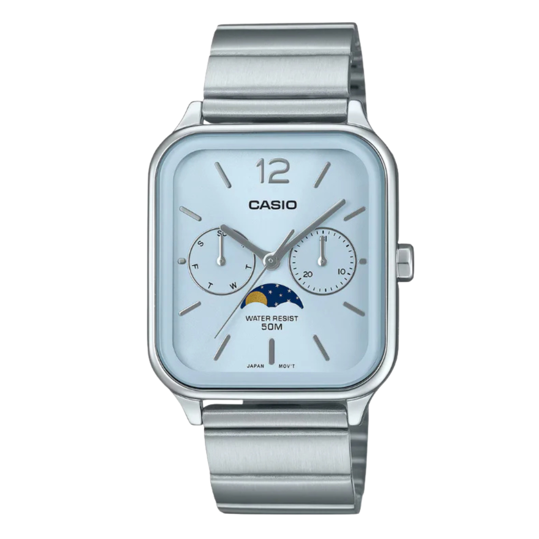 Casio Blue Dial Unisex Watch - MTP-M305D-2AVDF