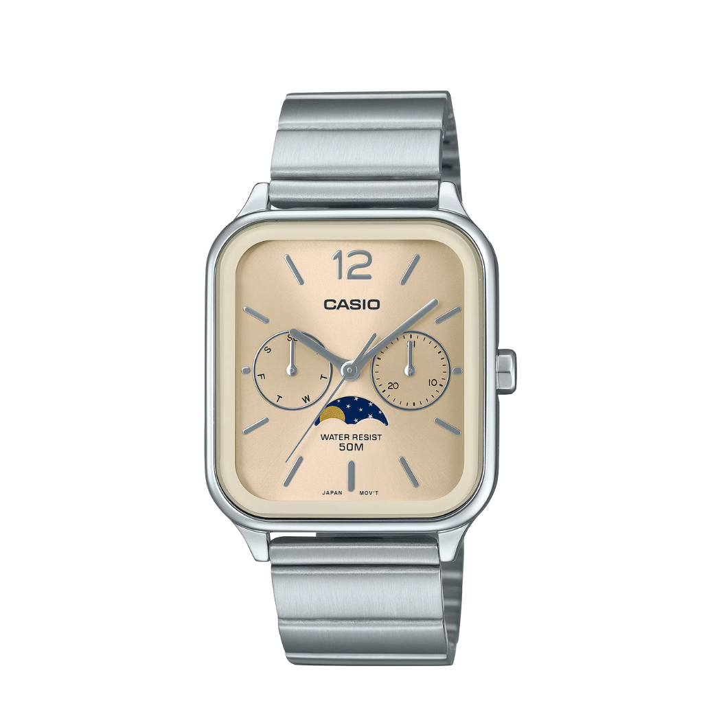 Casio Gold Dial Unisex Watch - MTP-M305D-9AVDF