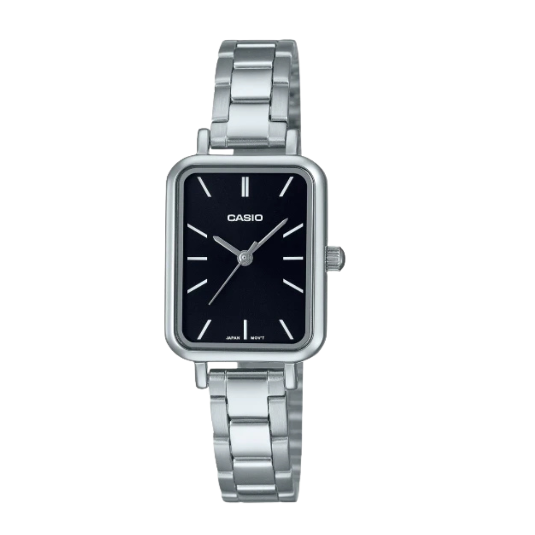 Casio Black Dial Ladies Watch - LTP-V009D-1EUDF