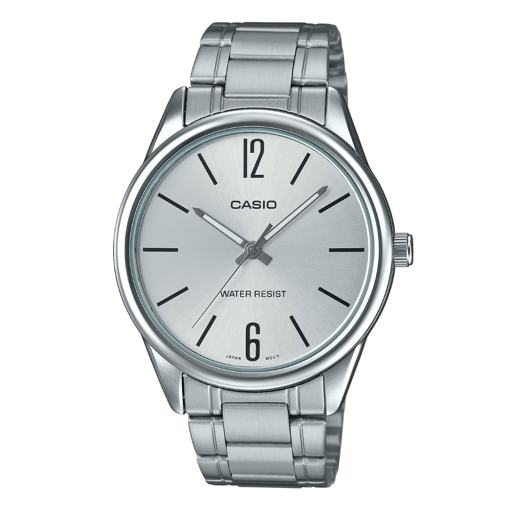 Casio Silver Dial Gents Watch - MTP-V005D-7BUDF