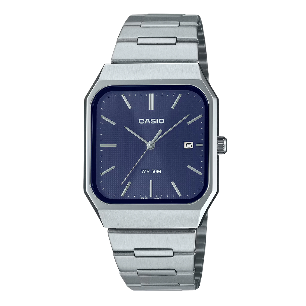 Casio Blue Dial Gents Watch - MTP-B185D-2A1VDF