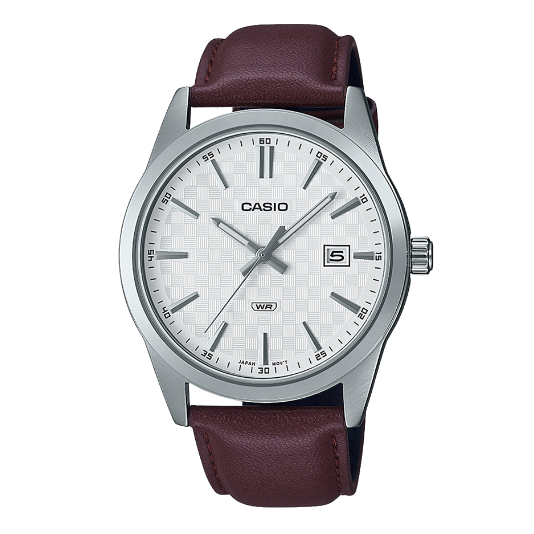 Casio White Dial Gents Watch - MTP-VD03L-5AUDF