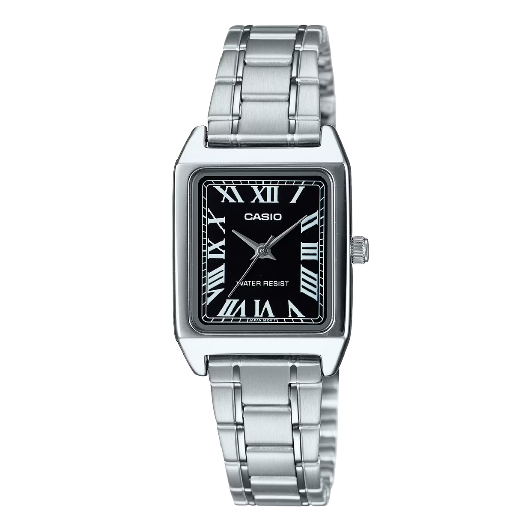Casio Black Dial Ladies Watch - LTP-V007D-1BUDF