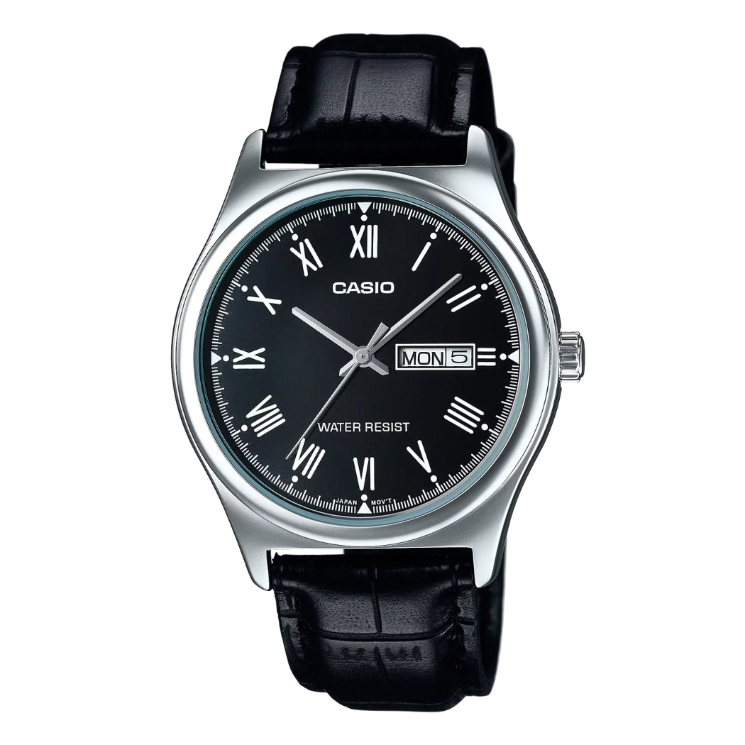 Casio Black Dial Gents Watch - MTP-V006L-1BUDF