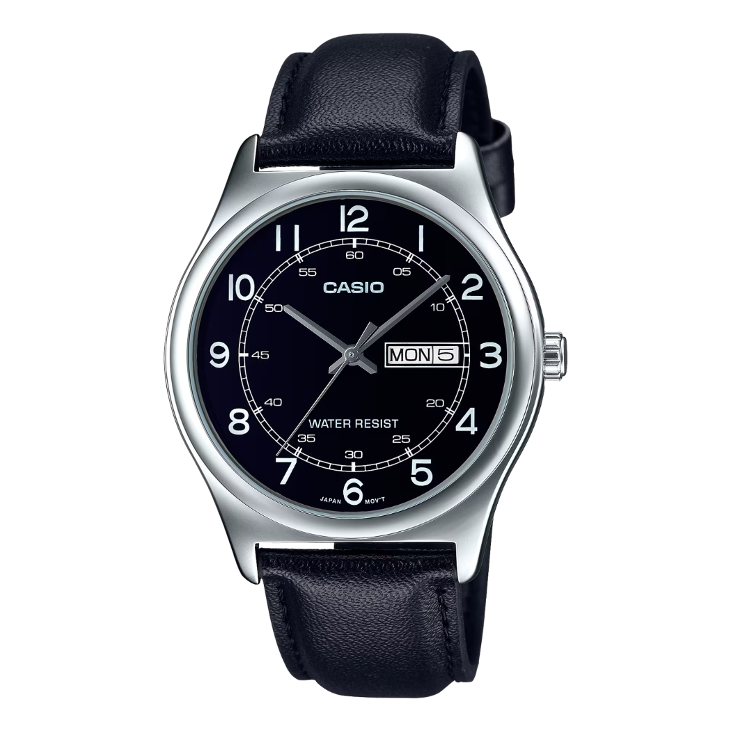 Casio Black Dial Gents Watch - MTP-V006L-1B2UDF
