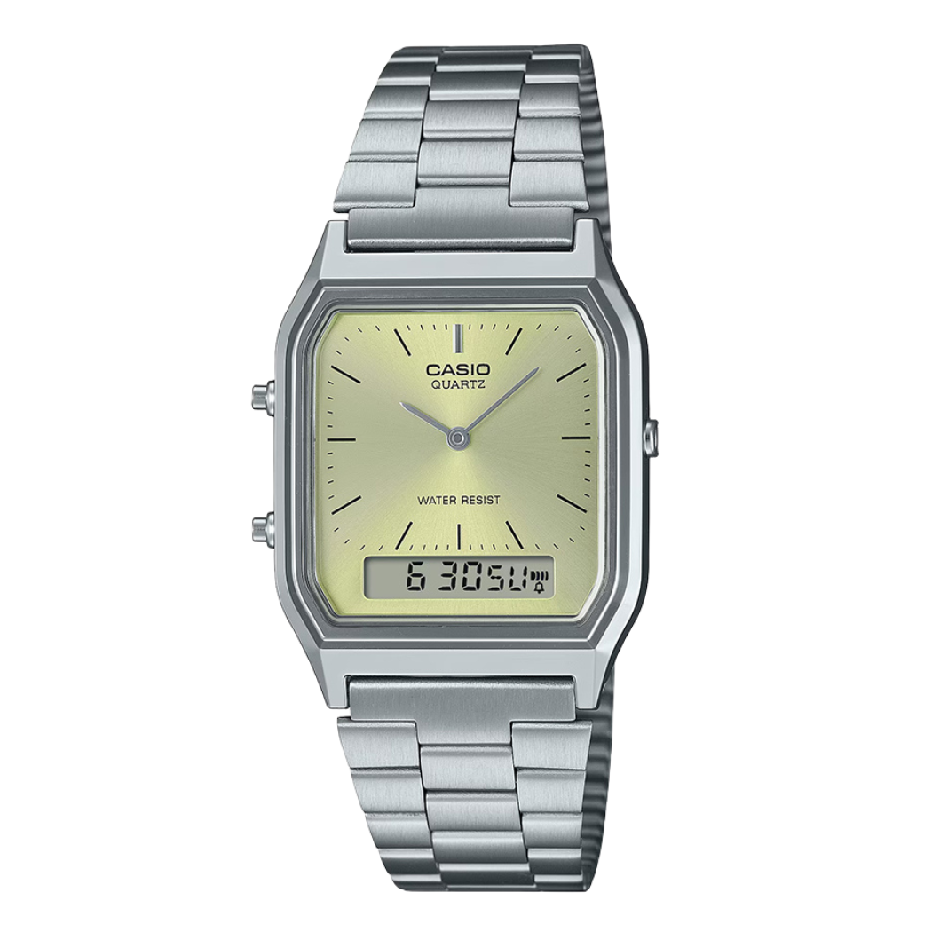 Casio Green Dial Unisex Watch - AQ-230A-9AMQYDF