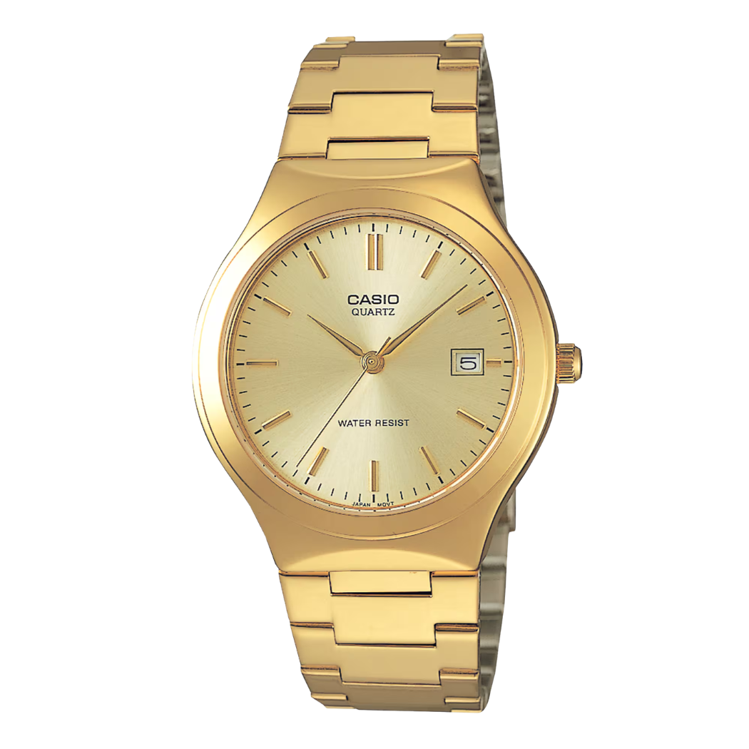 Casio Gold Dial Gents Watch - MTP-1170N-9ARDF