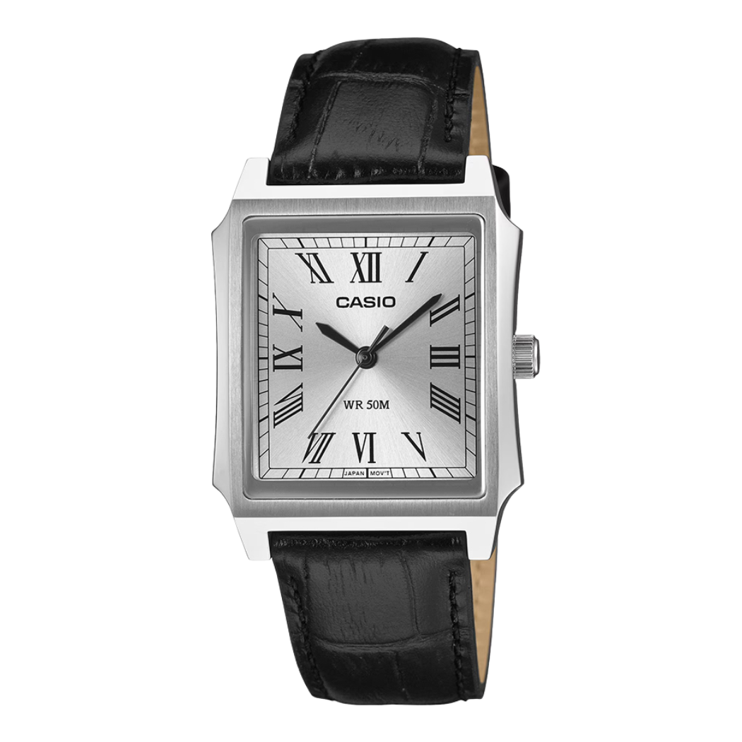 Casio Silver Dial Gents Watch - MTP-B190L-7BVDF