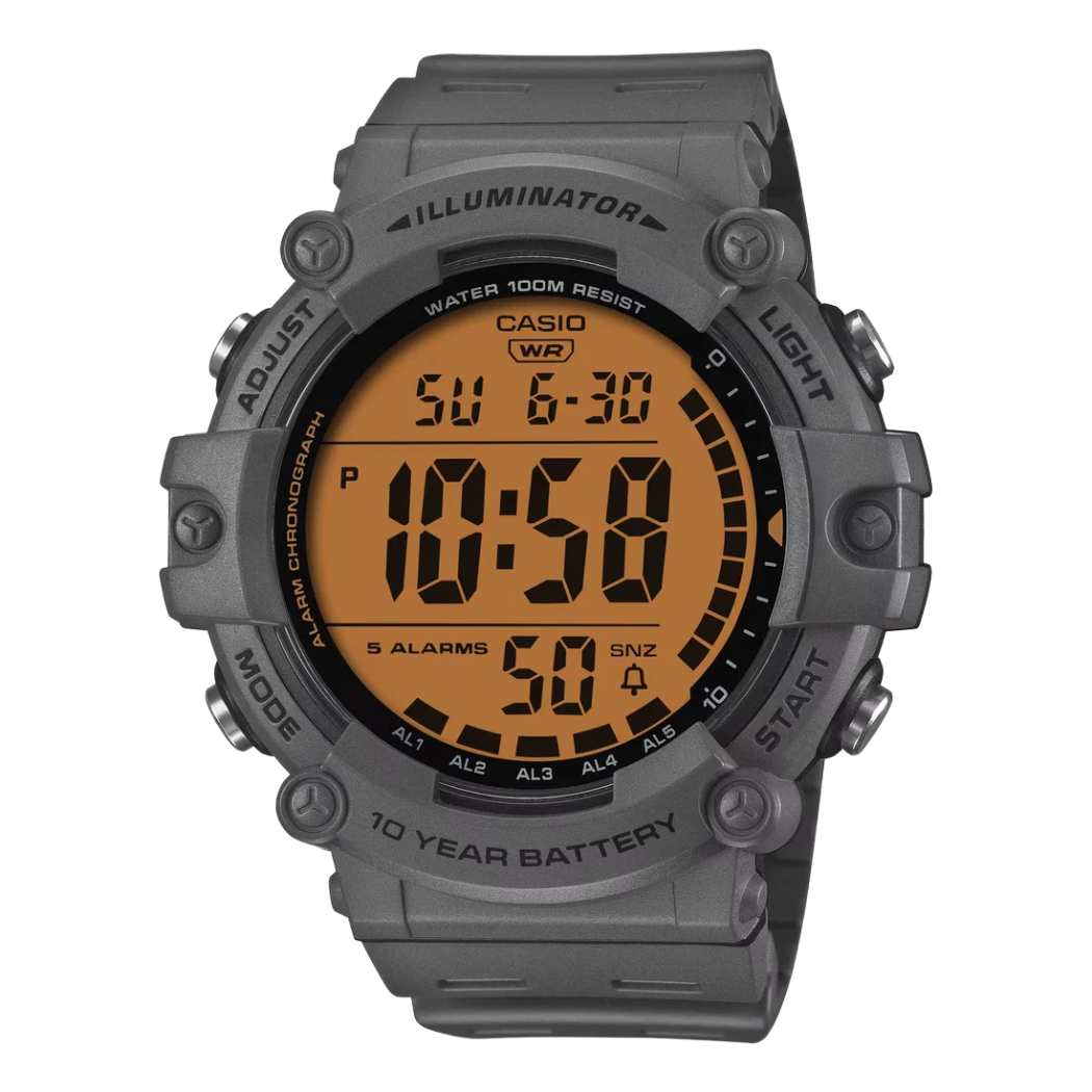 Casio Illuminator Black Dial Gents Watch - AE-1500WHC-8AVDF
