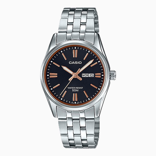 Casio Black Dial Unisex Watch - LTP-1335D-1A2VDF