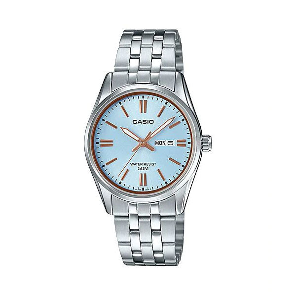 Casio Blue Dial Unisex Watch - LTP-1335D-2AVDF