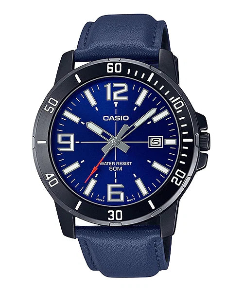 Casio Blue Dial Gents Watch - MTP-VD01BL-2BVUDF