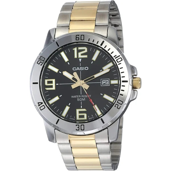 Casio Black Dial Gents Watch - MTP-VD01SG-1BVUDF