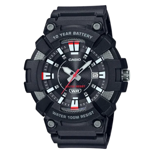 Casio Black Dial Gents Watch - MW-610H-1AVDF