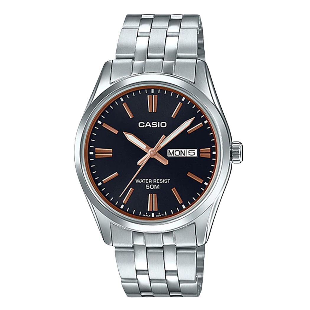 Casio Black Dial Gents Watch - MTP-1335D-1A2VDF