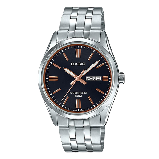 Casio Black Dial Gents Watch - MTP-1335D-1A2VDF